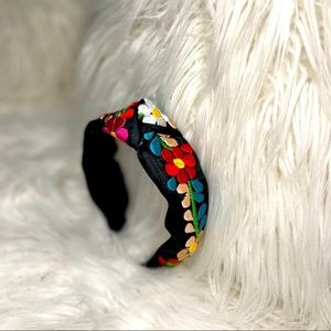 Embroidered head band